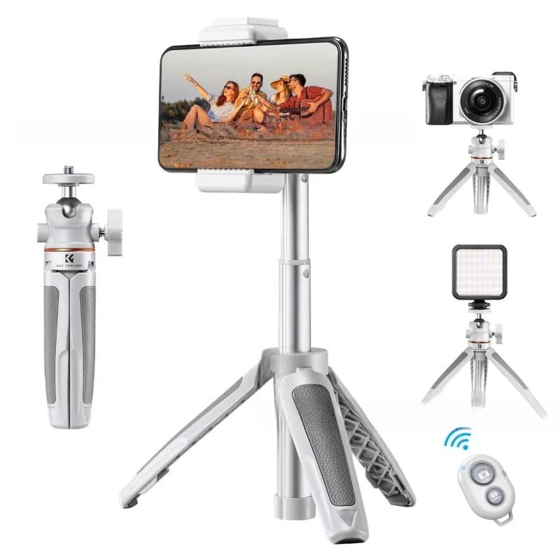 Bastone per selfie, supporto da tavolo (corto), borsa per selfie