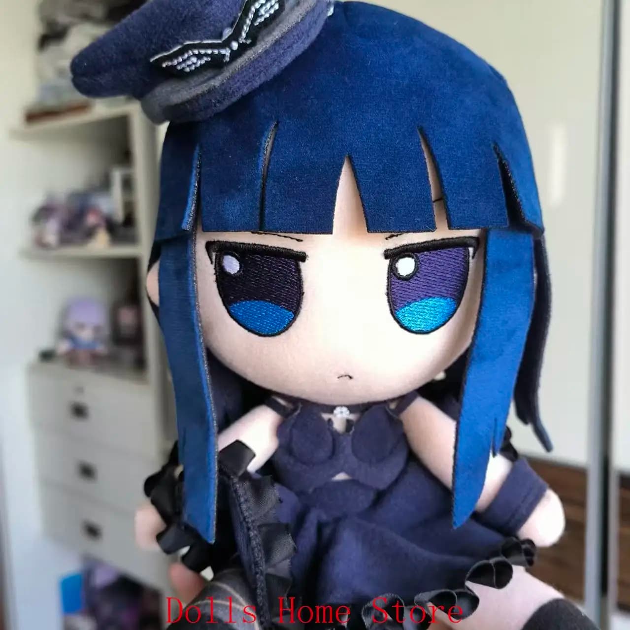 Peluche Anime Cartoon Touma Kazusa Fumo da 20 cm, Bianco, Kawaii, Personalizzabile, Morbido, Regalo di Compleanno per i Fan