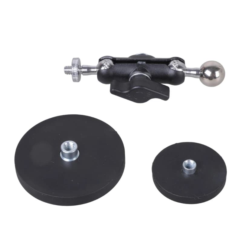 Supporto universale con testa a da 17 mm per supporto per telefono, treppiede, accessori per attrezzature da palestra.