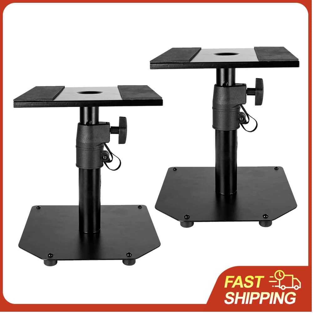 Desk Speaker Supports, C Clamp Rack for Monitor, Professional Recording Support, Audio Surround Supports
