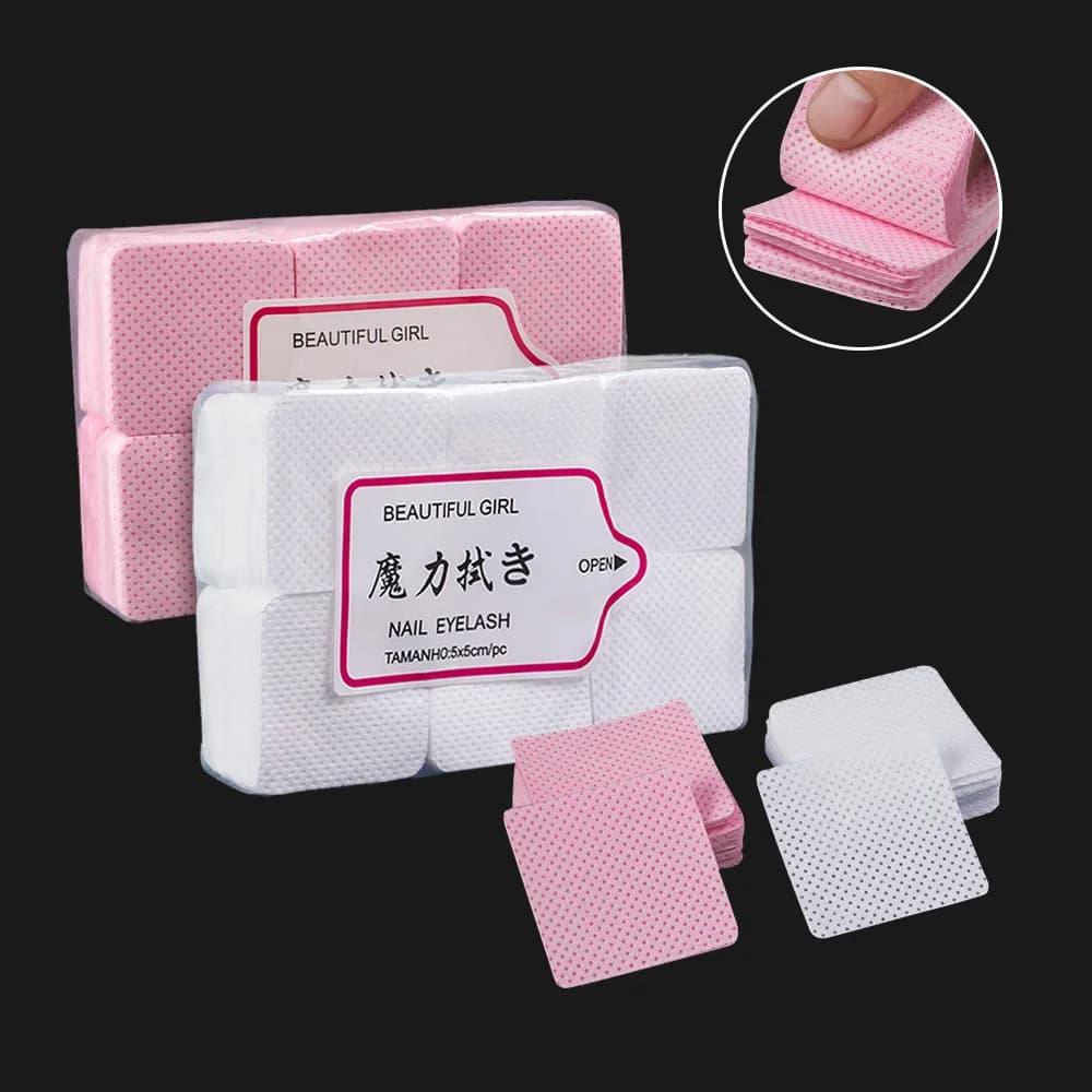 540 pcs/borsa Bearings for removing nonwoven soft enamel - Peelless brace for eyelash extension supplies