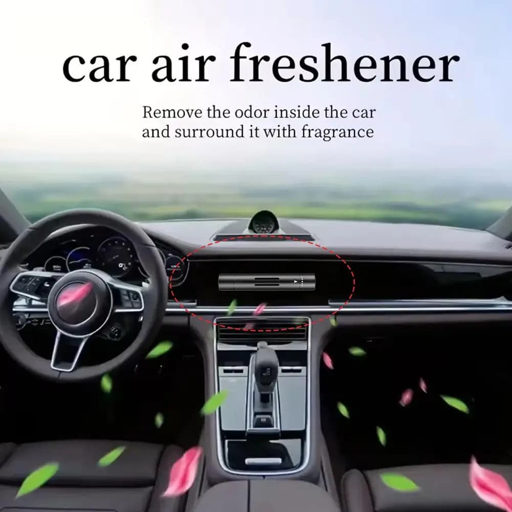 Aromatherapy O2G6 Aromatherapy Deodorant Perfume Diffuser for Car Air Intake with 5 Solid Fragrant Tablets Air Refill Perfume Deodorant