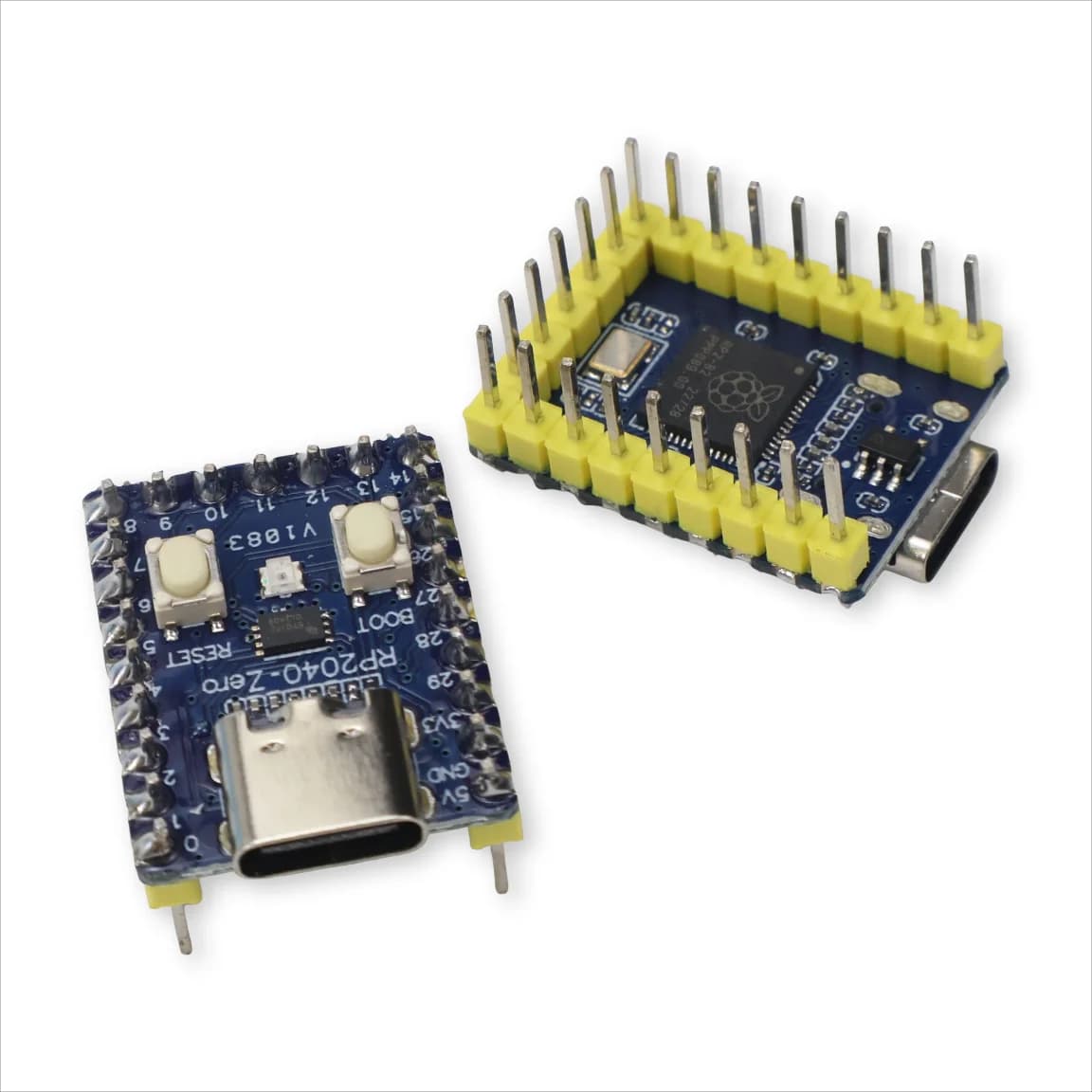 RP2040-Zero development card for Raspberry Pi PICO, Processor Dual-core Cortex M0+, 2MB Flash, Stamp Hole, USB, I2C, SPI, PWM