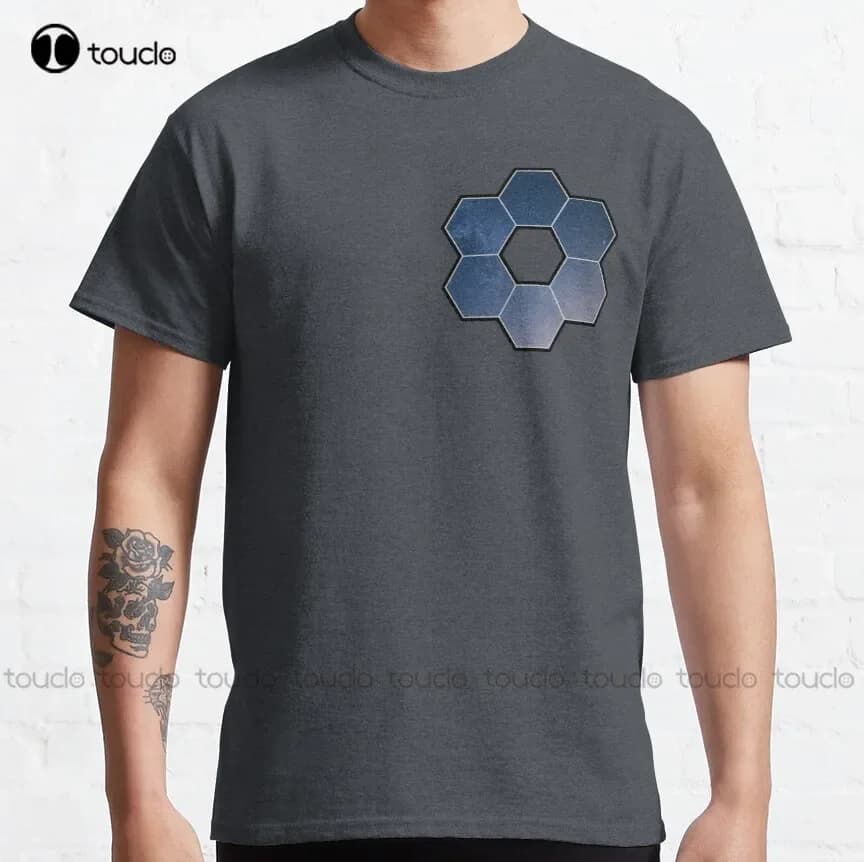 James Webb Telescopio spaziale Design T-shirt classica Camicie da basket Outdoor Semplice Vintag Magliette casual Maglietta di moda Estate