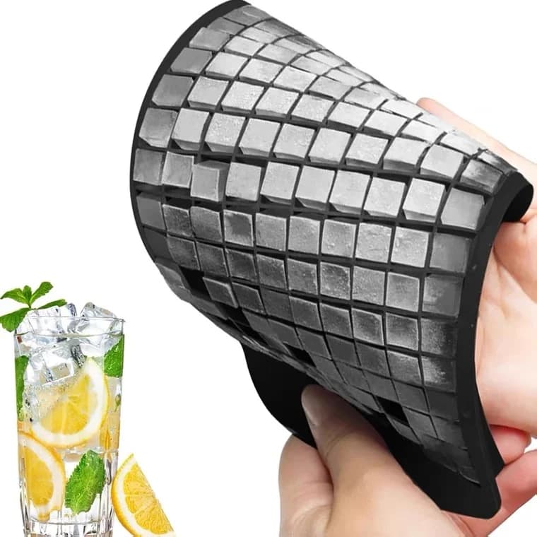 Stampo in Silicone per Cubetti di Ghiaccio a 36 Scomparti, Forma di Frutta, Utensile da Cucina Fai-da-Te