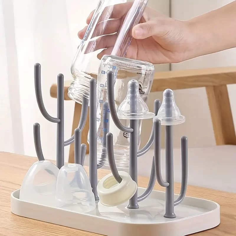 Children's tree-shaped bottle cutters, anti-dust milk bottle holders, Easter gift for bowls for cups