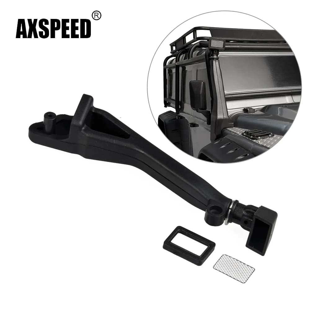 AXSPEED Snorkel Simulated Rubber Safari for TRX-4 Defender 1/10 RC Crawler Car Shell Body Upgrade Parts