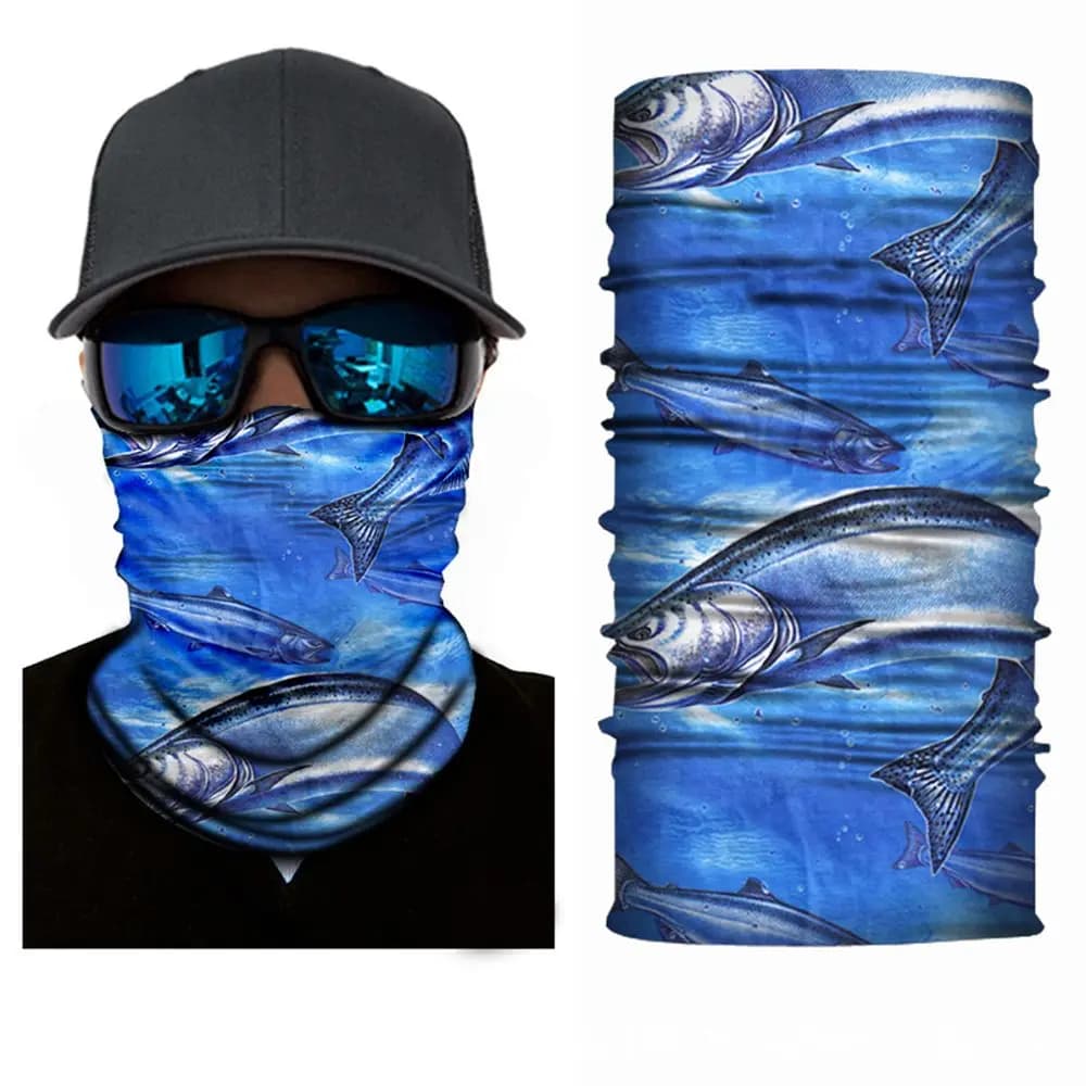 Fishing Tube Mask Cover Face Shield Headwear Magic Scarf Men Cycling Face Mask Head Scarf Seamless Bandana Mask Bandana