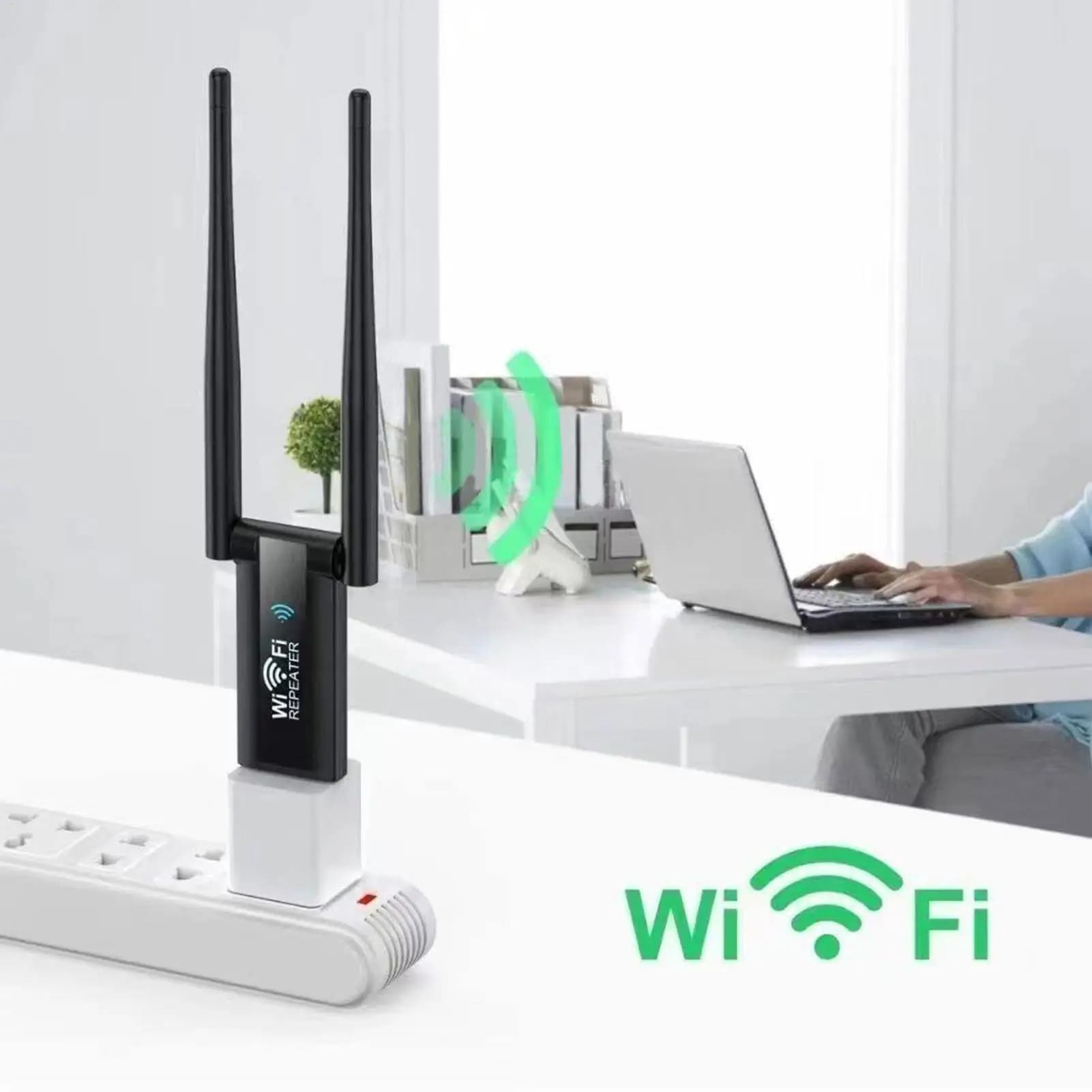 Wireless WiFi Repeater Extender Router WiFi Signal Amplifier Booster Long Range Wi-Fi Repeater Access Point For Home Apartment