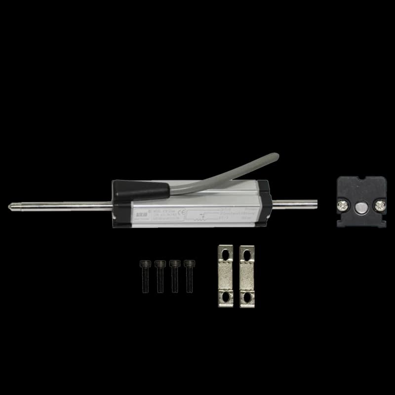 Per Miran KTR3 Sensore di spostamento con ripristino automatico a molla incorporato Righello di resistenza di rimbalzo Monitor di crepe