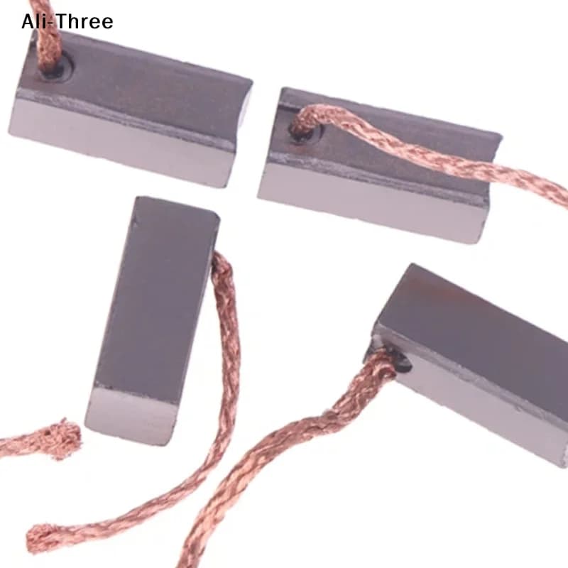 5Pcs Carbon Brush For Automobile Heater Blower Fan Air-blower Electric Motor Brush Replacement (8*8*20mm)