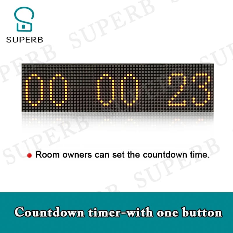 Escape room prop timer per il conto alla rovescia premere il pulsante per avviare il conto alla rovescia e ripristinare 2024 nuovo prop timer prop prop escape room puntelli