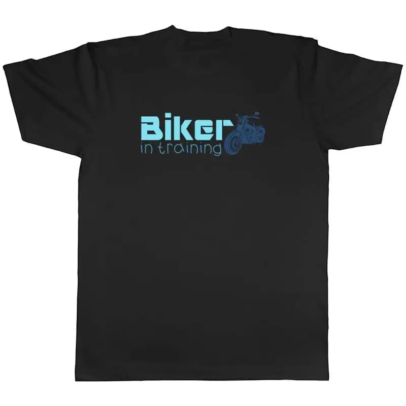 Biker In Training T-shirt Racer Bike Helmet Rider Moto T-shirt unisex gift
