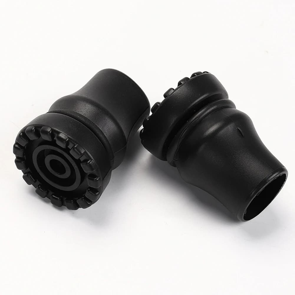 2 pieces lower bearings for walking stick 16/20/22mm protection for trek stick tips for walking rod anti-slip pad accessories for rod mould