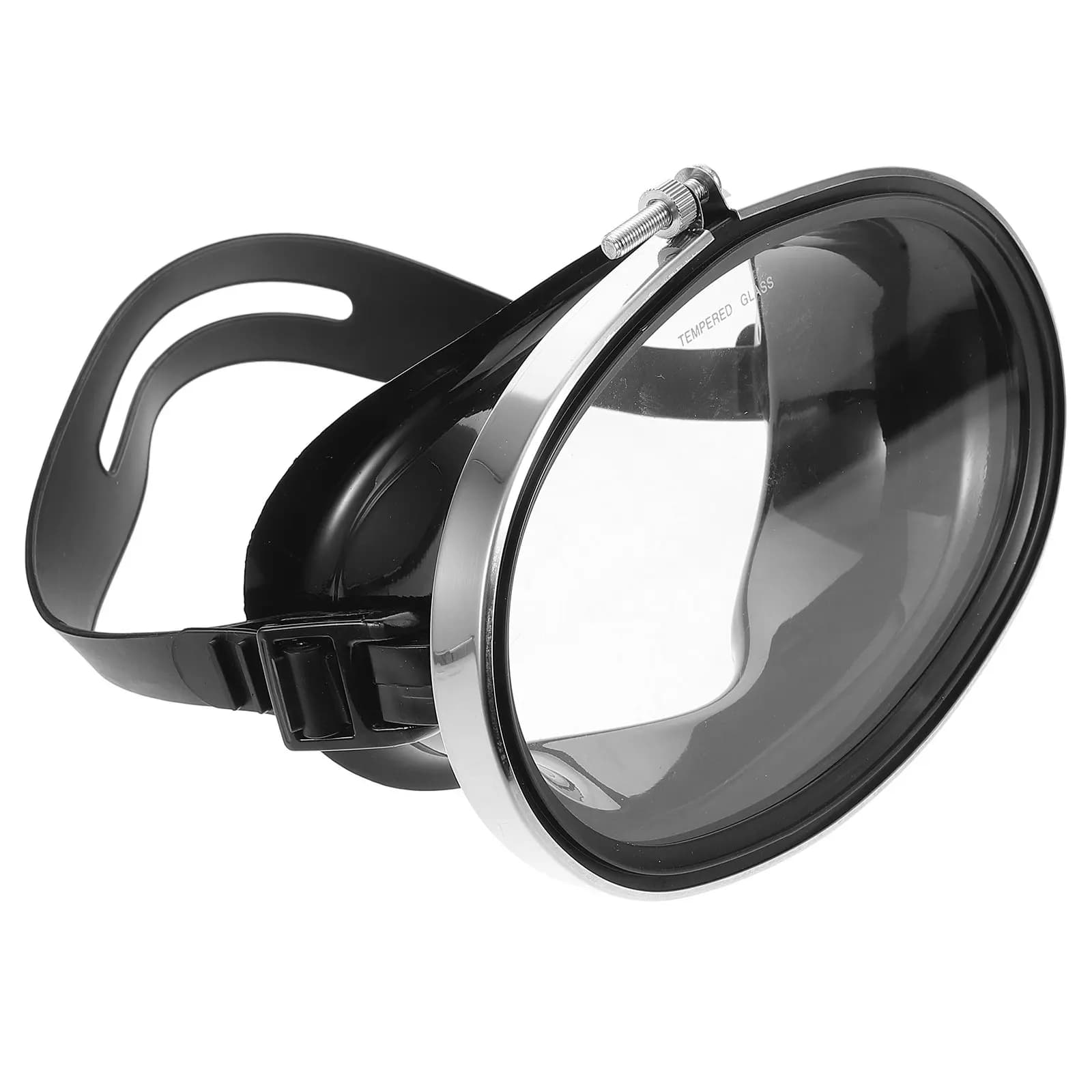Maschera Subacquea HD con Vetro Temperato Antiappannamento, Cinturino Regolabile, Visione Chiara, Attrezzatura Portatile per Snorkeling e Immersioni, Occhialini da Nuoto per Adulti