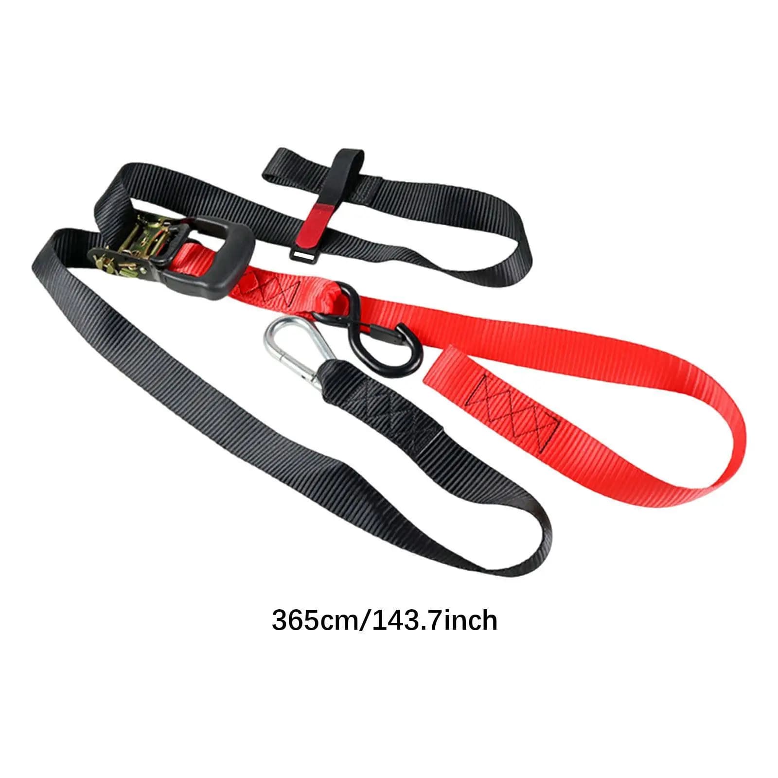Universal Motorcycle Tie Down Strap with High Strength Cam Buckle Heavy Duty Luggage Rope for Motorbike Storage