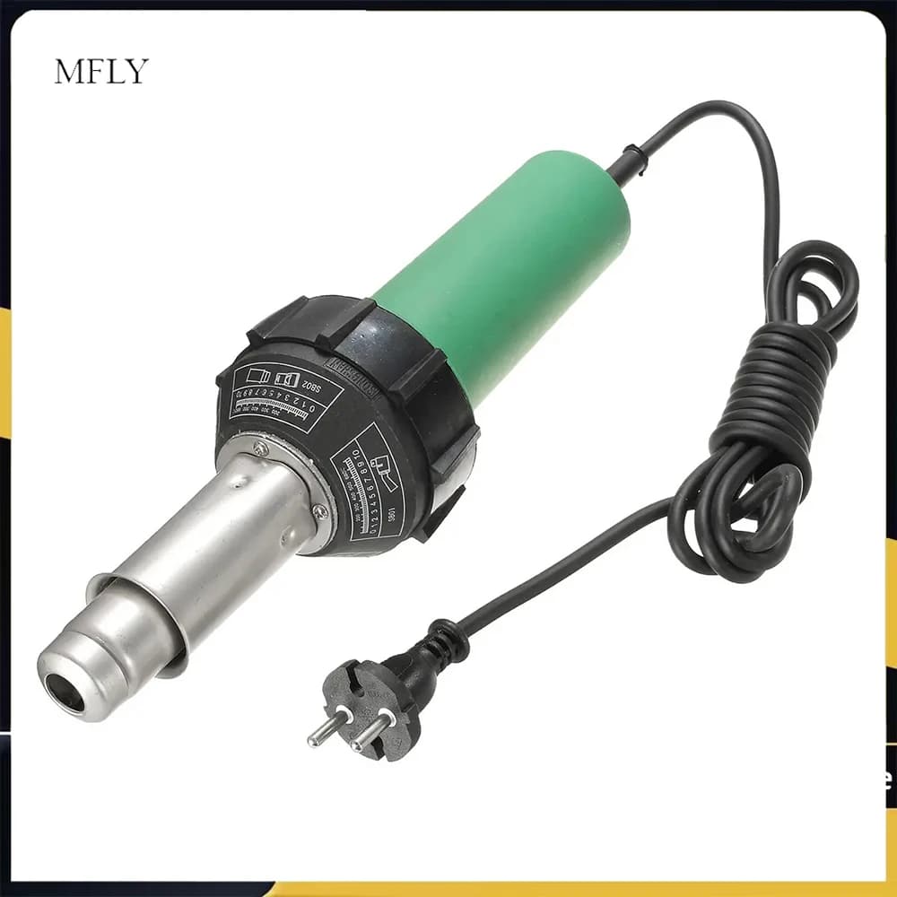 Professional Hot Air Welding Kit + Plastic Heat Gun + Accessories 1600W For PVC Plastic Flooring Linoleum Vinyl Floor