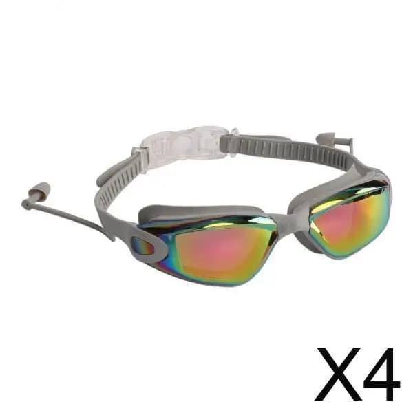 4x Swimwear Protection Earguards Anti-snatching Swimwear Grey