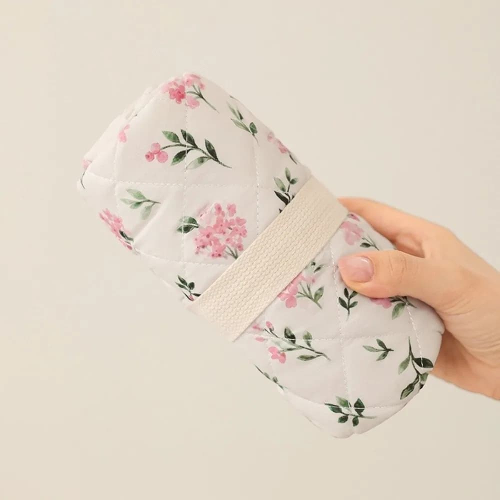 Soft Hair Dryer Storage Bag Large Capacity Dust-proof Hair Dryer Case Protective Handheld Curling Iron Carrying Case Women