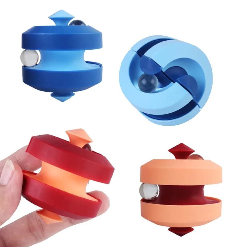 Adulti Giocattolo di Decompressione Bambini Autismo Orbita Palla Cubo Antistress Giocattoli Sensoriali Agitarsi Giocattoli per Bambini Fidget Spinner per Ragazzi