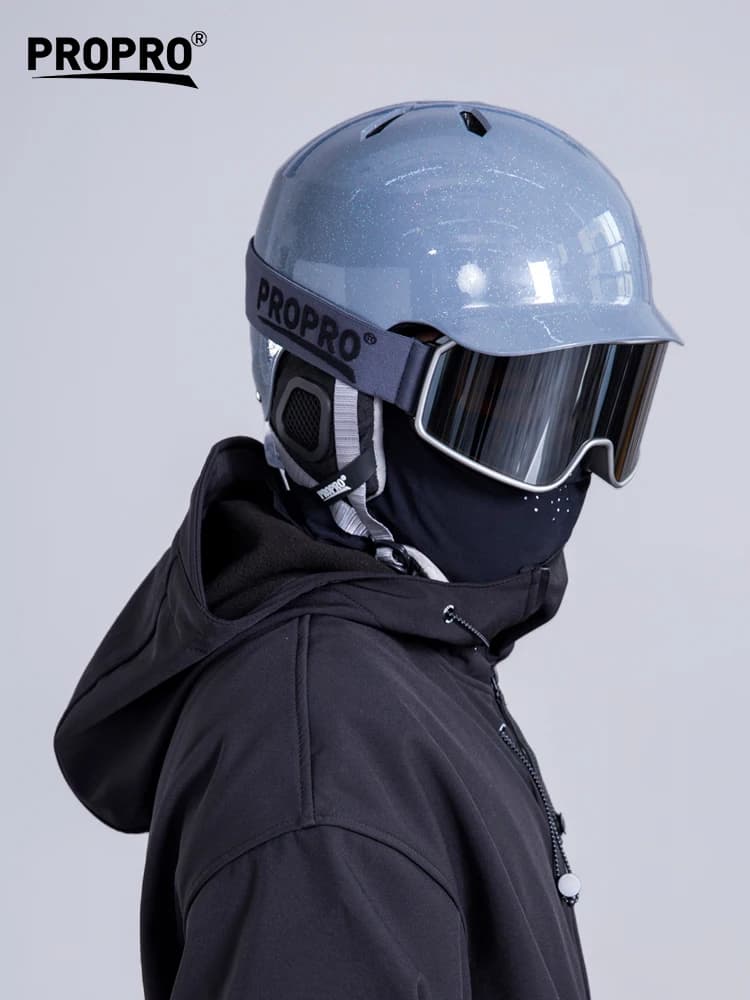 Casco da Sci PROPRO Leggero con Sicurezza Integrata, Casco da Sci e Snowboard Invernale Certificato, Casco da Moto per Uomo e Donna