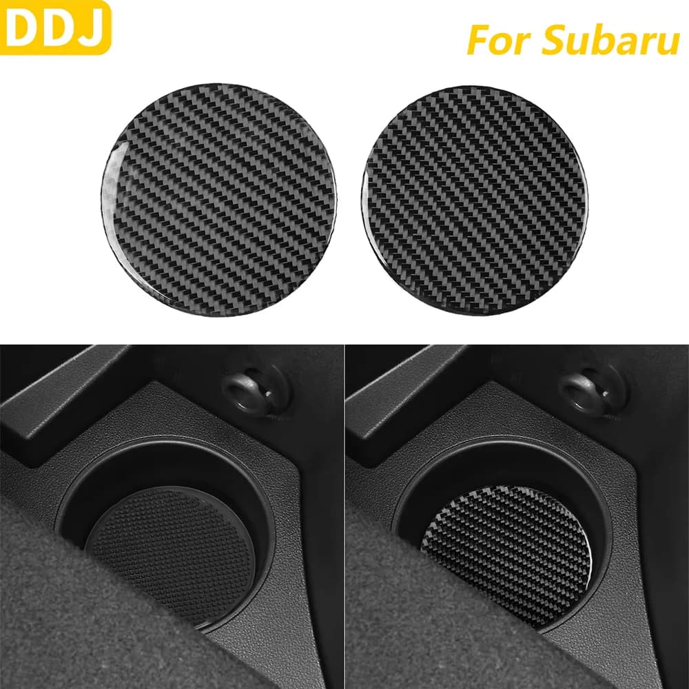 Tappetino Decorativo in Fibra di Carbonio Morbida per Bagagliaio Posteriore, Accessorio Interno per Subaru Impreza Crosstrek 2024-2026