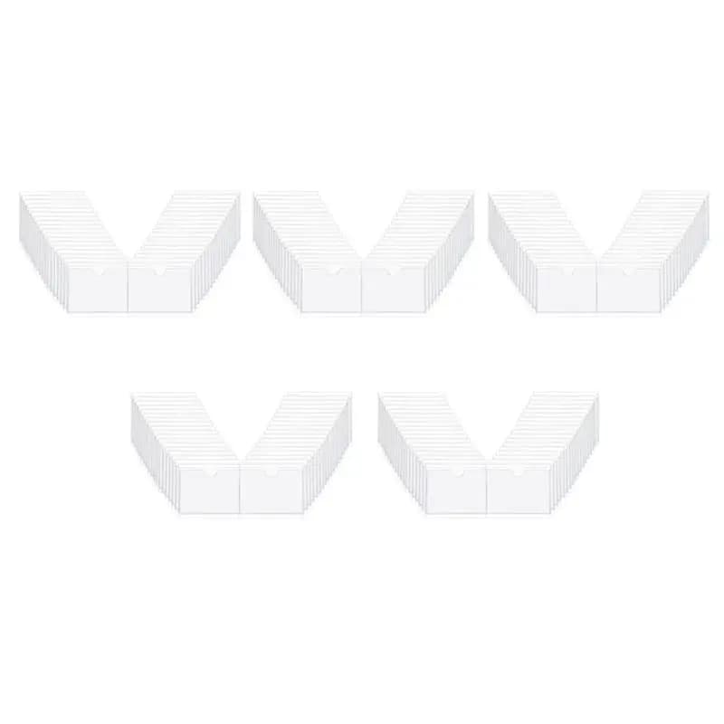 180 Pezzi Porta Etichette Adesive, Porta Schede Indice 6x8,5 cm, Porta Carte in Plastica Trasparente, Porta Etichette Adesive