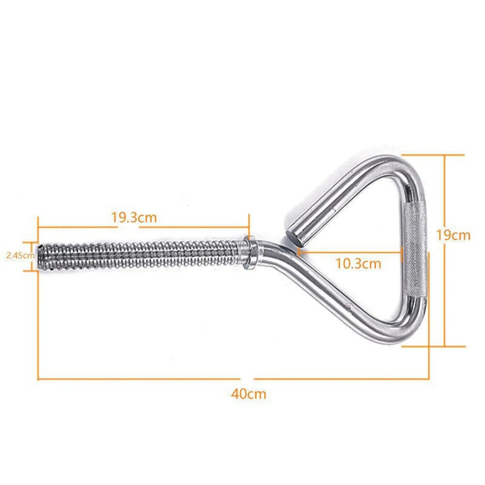 Steel Kettlebell Grip Adjustable Weight Plate Converter Secure Threaded Nuts Portable Gym Equipment for Strength