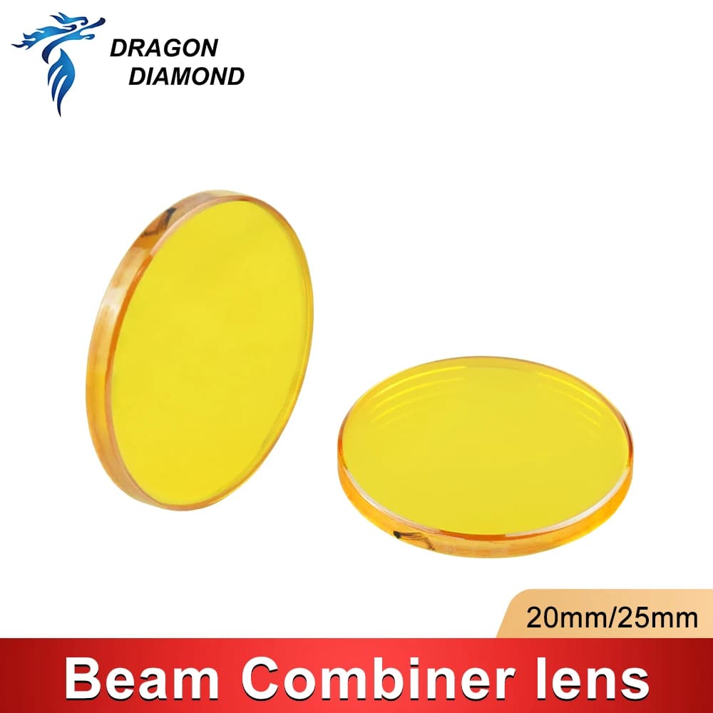 Laser CO2 radius combo lens diameter 20mm 25mm for Laser CO2 engraving machine to adjust the light path make laser visible