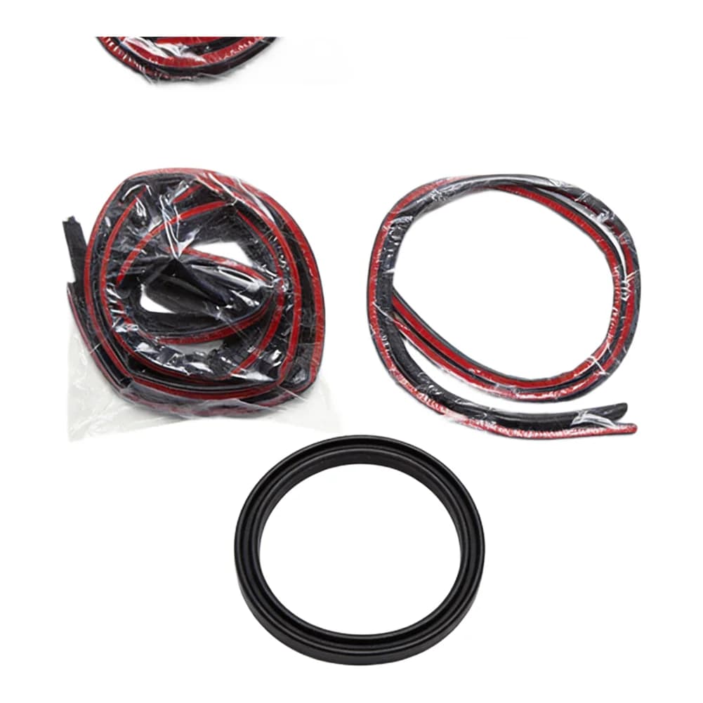 Rubber Weather Seal Strip for For TESLA For Model Y 2017-2024 Designed for B Pillar C Pillar and Skylight Applications