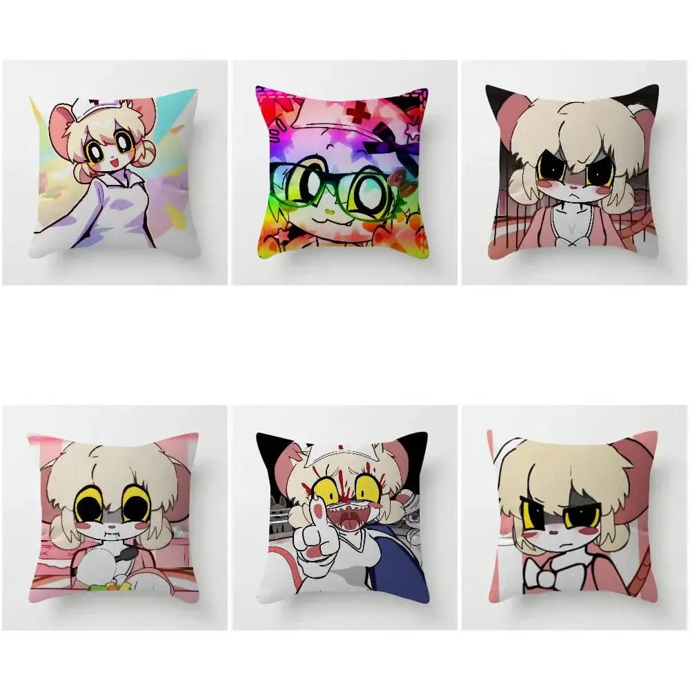Anime Lorna cushion cover the Terrible Topo, for sofa and bed, fashionable
