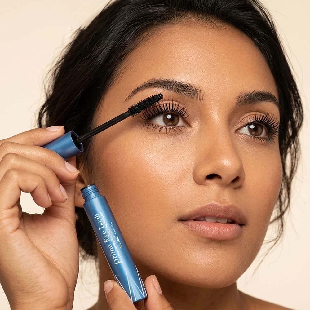 Waterproof Primelash Mascara Hypoallergenic Long Lasting Volume Lash Extension No Smudge Gentle Makeup for Mature Women