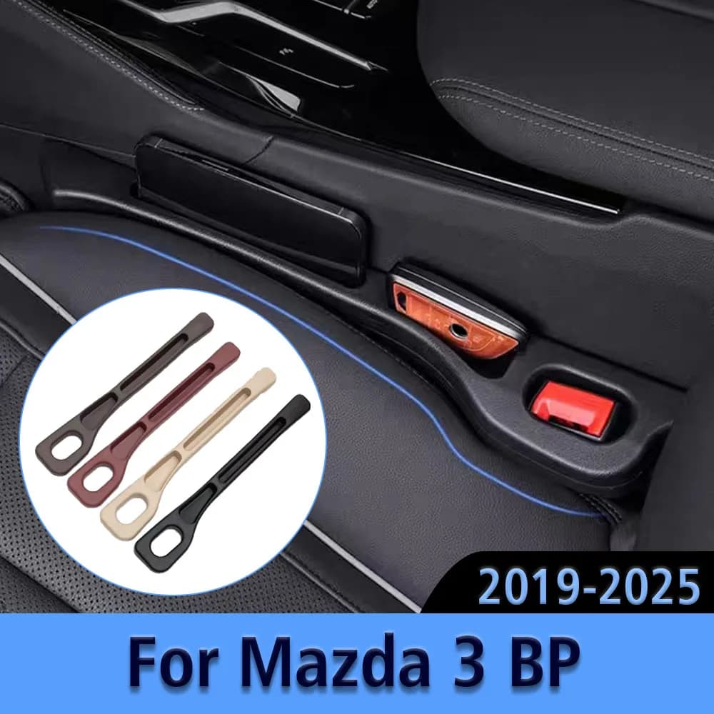 For Mazda 3 BP 2019 2020 2021 2022 2023 2024 2025 Mazda3 Axela Car Seat Gap Anti-leak Stopper Strip Slot Seat Gap Organizer