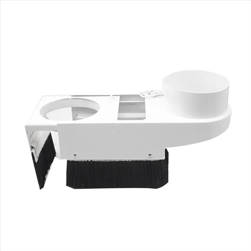Router CNC Collettore di polveri Macchina per incidere scarpe Diametro coperchio mandrino 85 mm Strumenti per la pulizia delle spazzole per la lavorazione del legno (Scheda centrale)