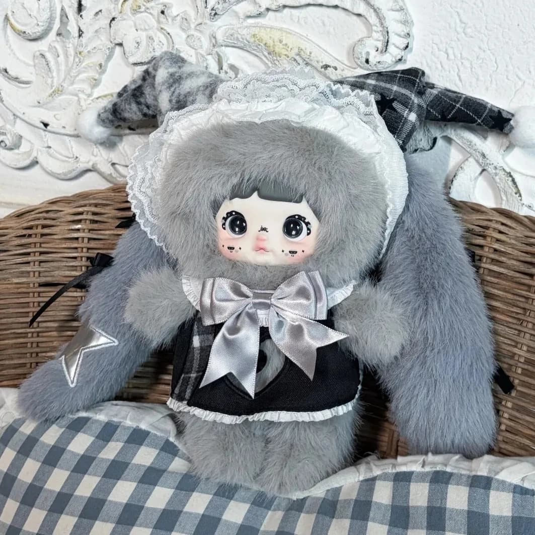 Nommi&Heymi Troublemaker Alliance Series Plush Blind Box Caixa Caja Cute Dolls Girls Boys Gift Mystery Box Bag Pendant