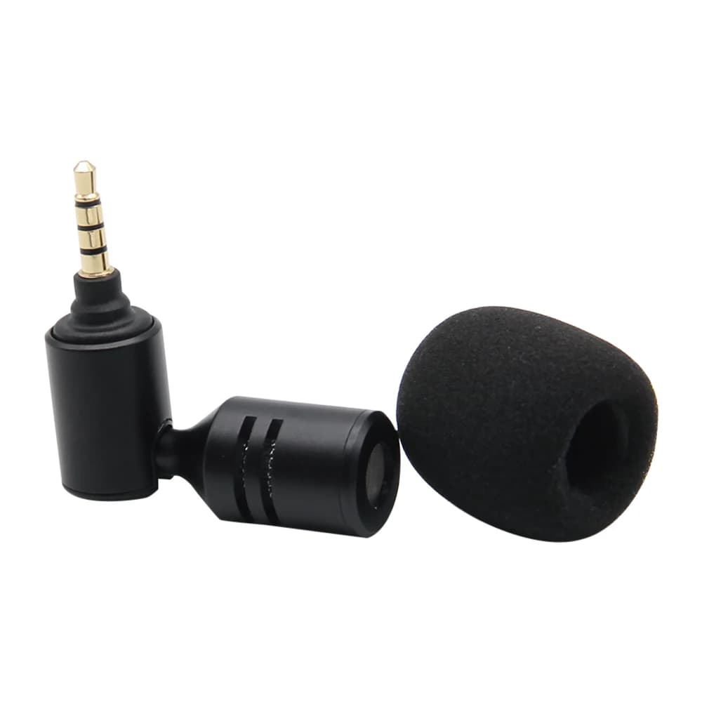 TYPE-C/3.5mm Microphone Compact Lightweight Portable High Sensitivity for Sound Card Phone Camera Tablet Noise Reduction Mic