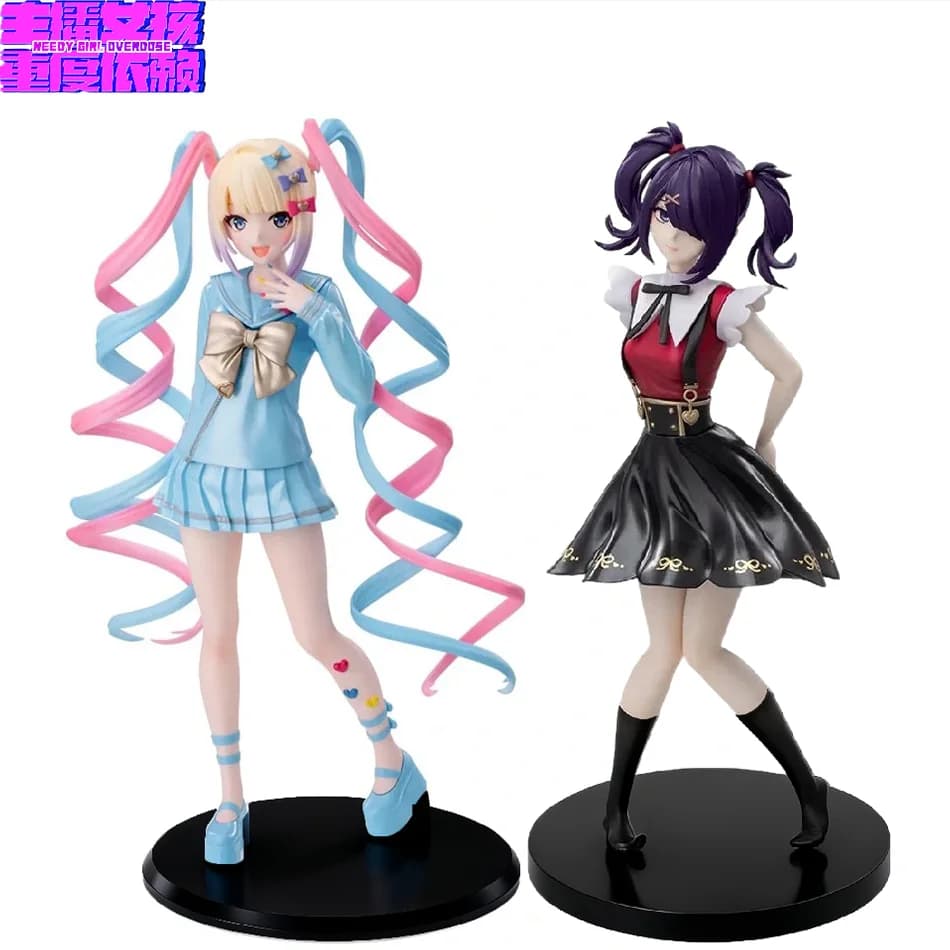 New Needy Girl Overdose Anime Figure Luminasta KAngel Action Figures Virtual Uploader Collezione in PVC Modello Ornamenti Giocattoli