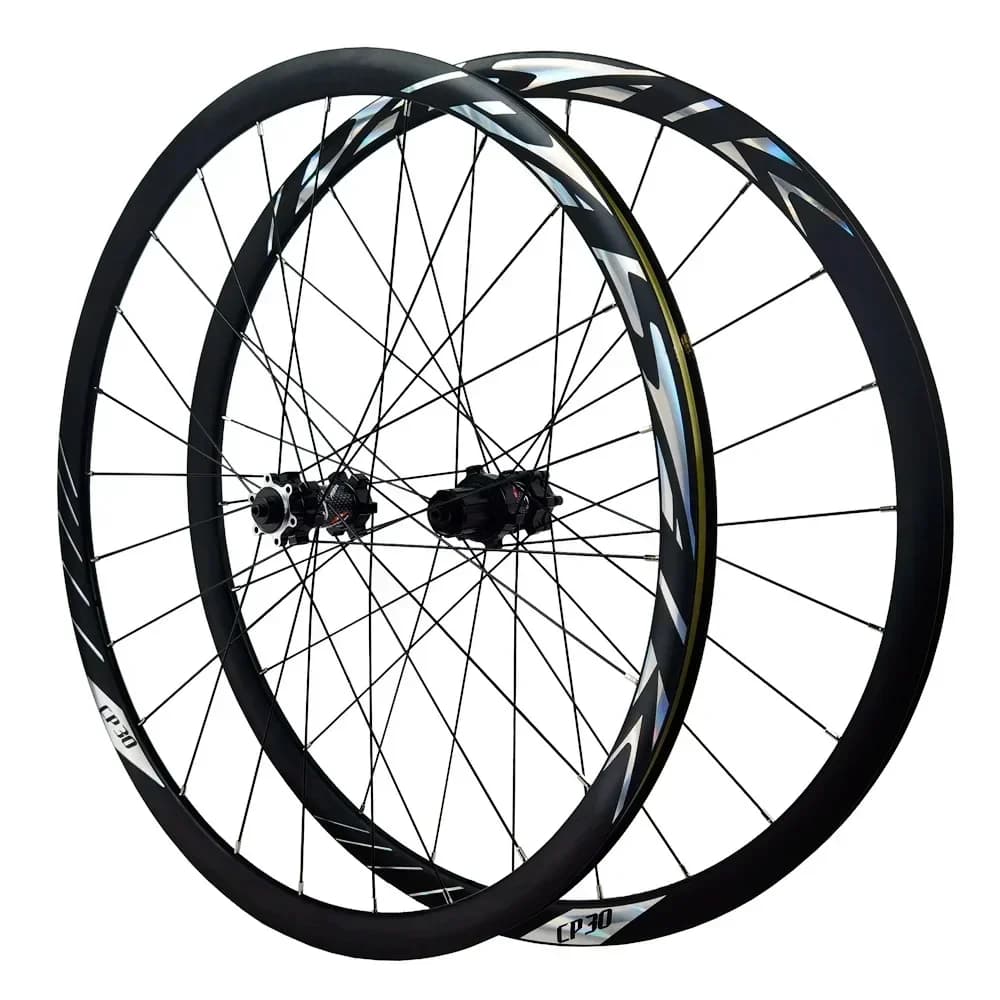 Set di ruote per freni a disco per bicicletta da corsa 700c HG XD MS bici da strada trazione dritta 120 anello versione albero barilotto a sgancio rapido a sei artigli
