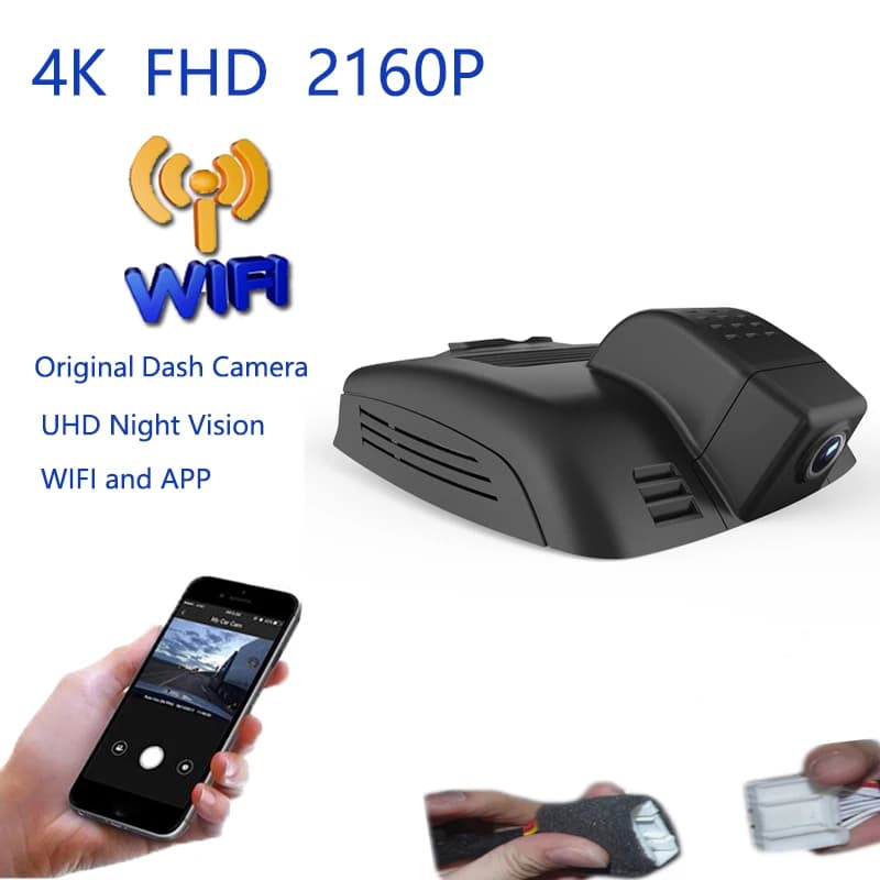 4K Plug And Play Videoregistratore per auto Wifi DVR Dash Camera per Mercedes Benz CLS 200 260 320 350 400 GLC320 2011-2016 S204 C350
