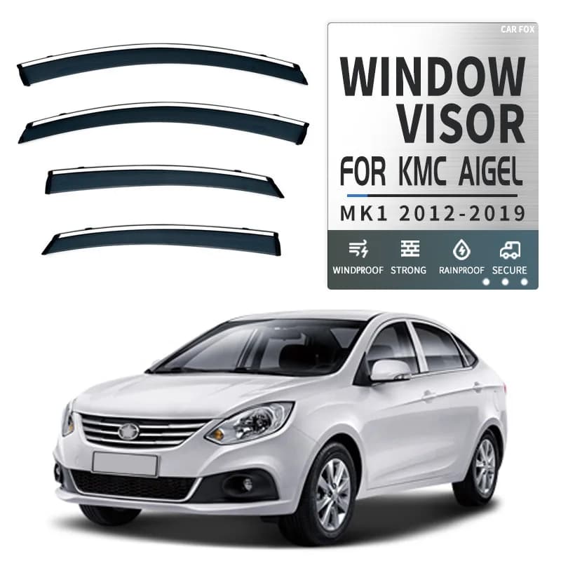 Per KMC Aigel Finestra di Automobile Visiera Tenda Shelter Parabrezza Finestra Laterale Pioggia Parasole Accessori Auto 2012-2019