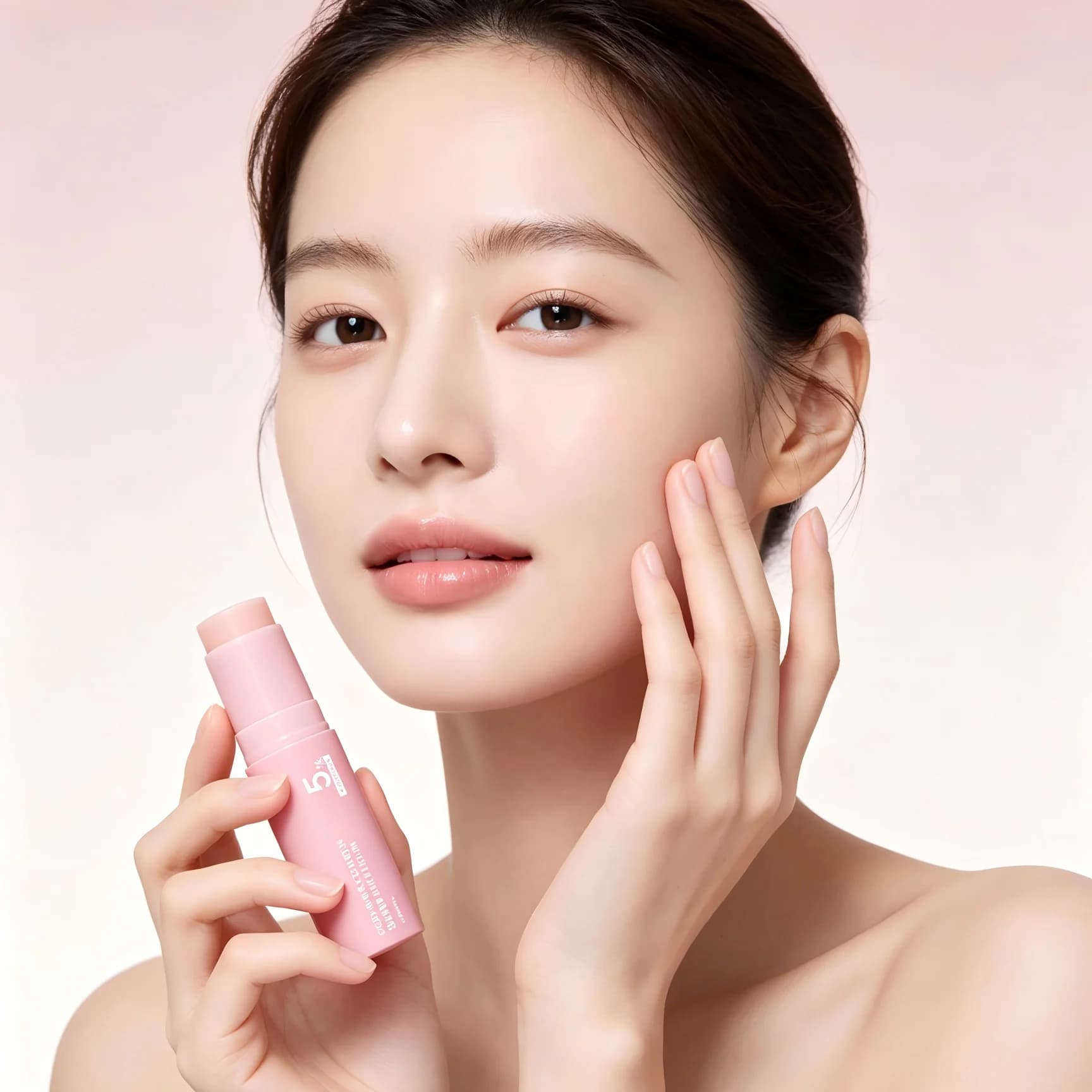 PDRN Pink Collagen Volume Multi Balm Firm Skin Tightening Smooth Improve Texture Non-sticky Anti Wrinkle Removal Cream Stick 10g