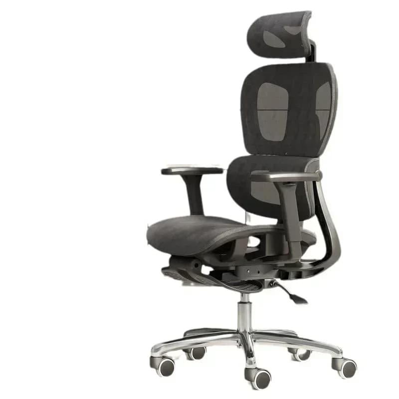 Sedie da ufficio ergonomiche per computer Poggiapiedi girevole con rotelle Poltrona comoda Sedia da gioco in rete Scrivania Silla Oficina Mobili