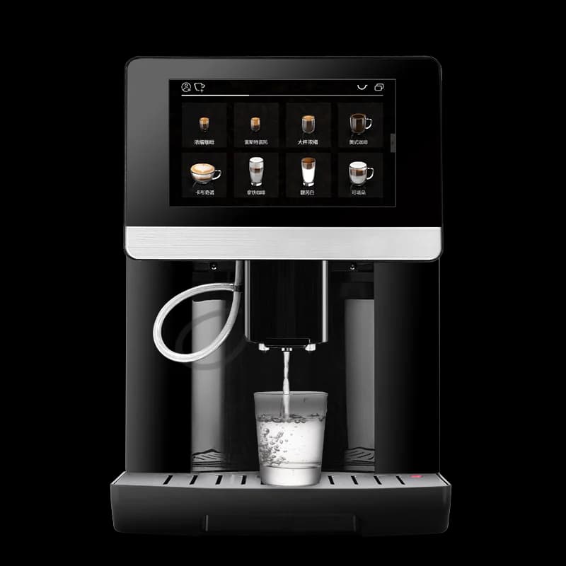 Macchina da Caffè Completamente Automatica con Schermo Touch da 7 Pollici, 20+ Bevande, Nuovo Stile, per Latte, Cappuccino ed Espresso