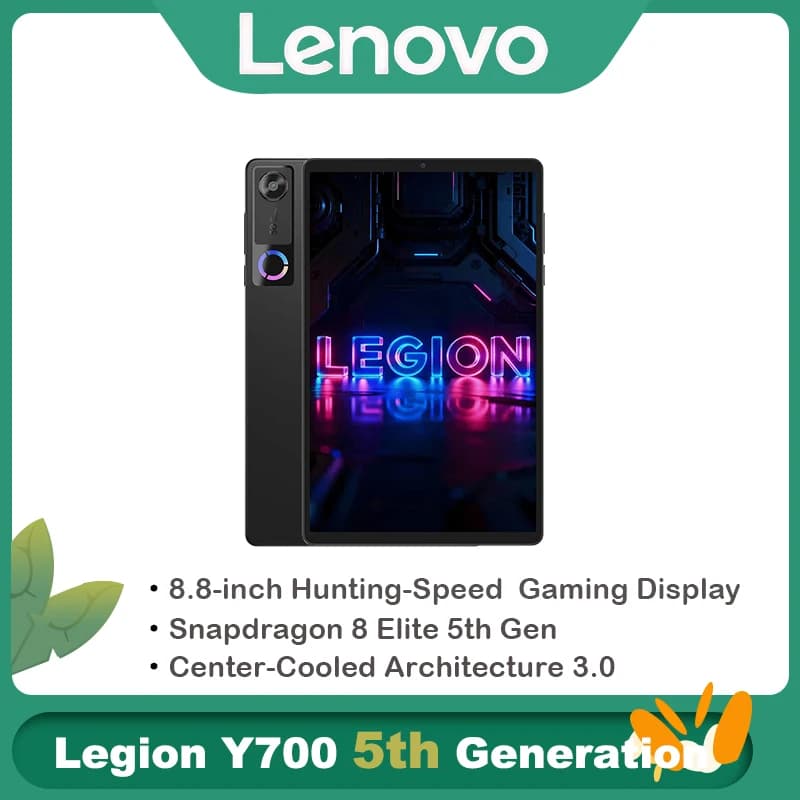 Lenovo Legion Y700 5th Gen 8.8 Inch Gaming Tablet Snapdragon 8 Elite 3K 165Hz Refresh Screen Tablet PC