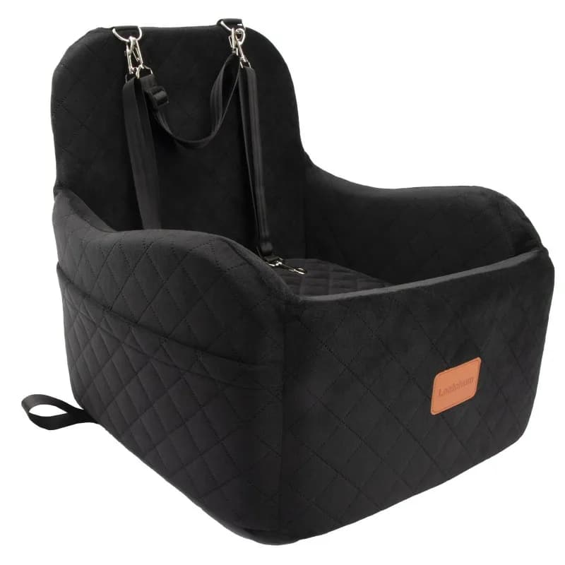 1PC Warm Portable Dog Car Seat for Pet Small Medium Dogs with Washable Cushion Bed Safety Belt Storage Pocket for Outdoor Travel
