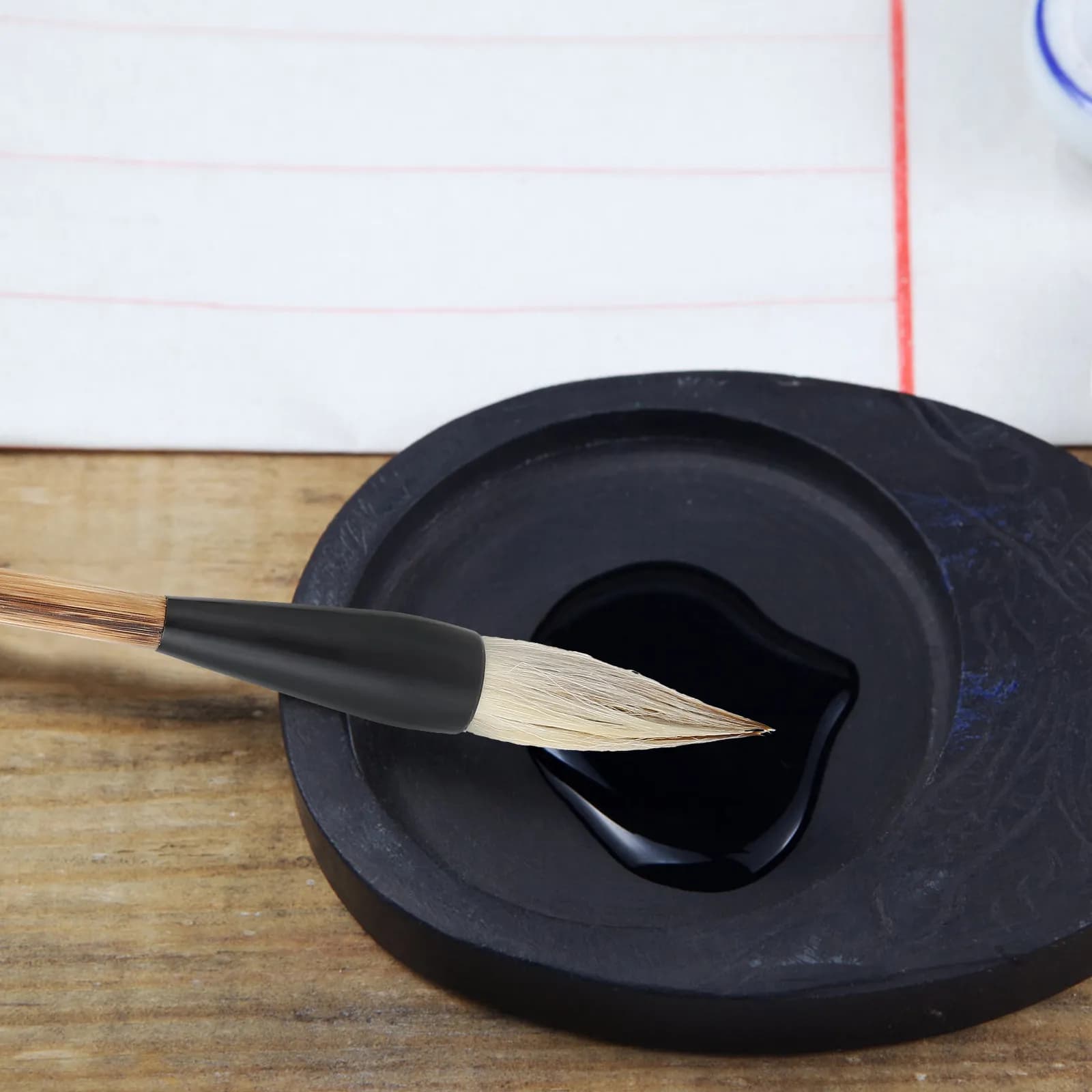 1Pcs Wolf Goat Hair Large Calligraphy Brush Pen Premium Material Chinese Writing Tool for Watercolor Painting Calligraphy