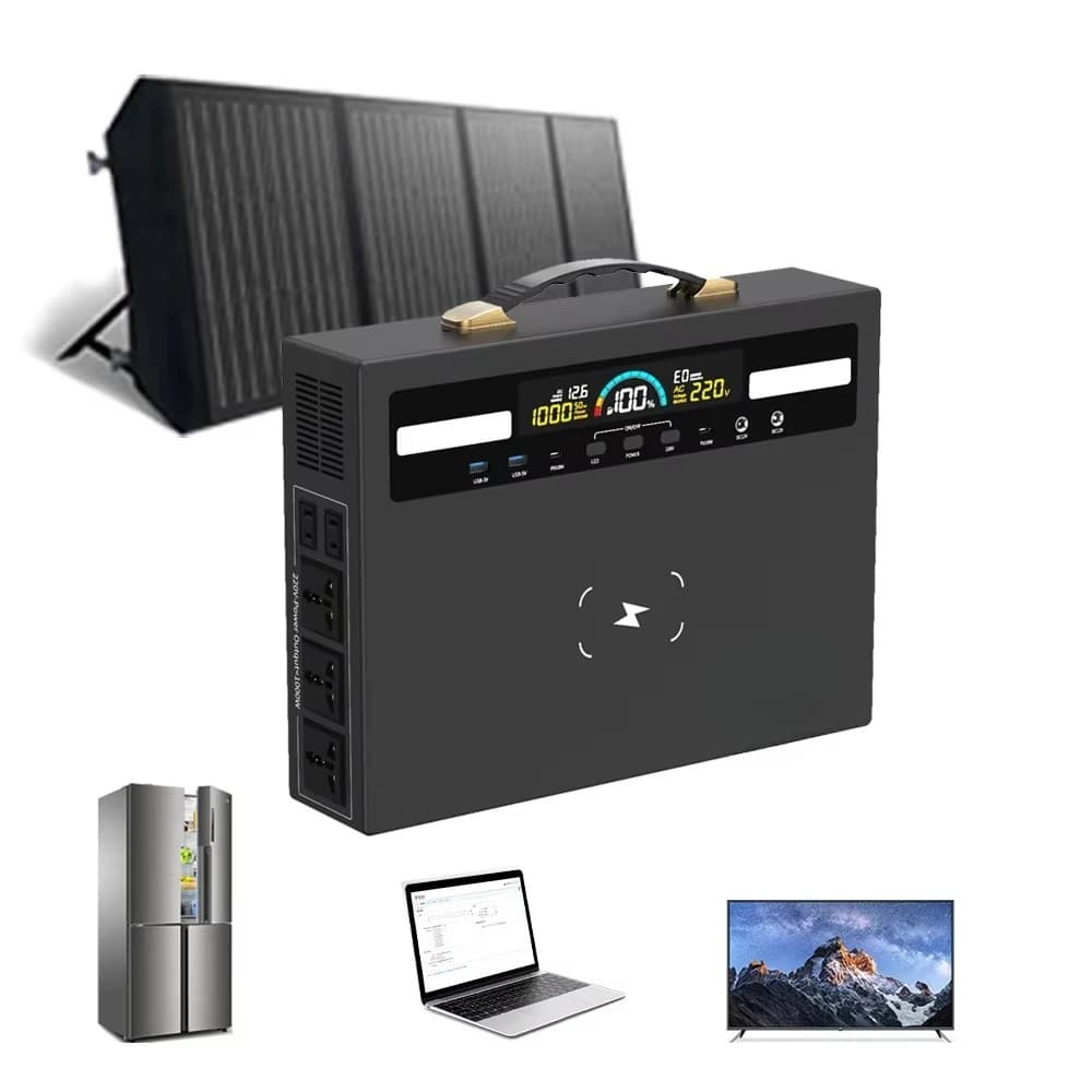 Nuova Stazione di Alimentazione Portatile EU 2026 a Prezzo Conveniente, 1000W 36000mAh, per Ricarica E-bike e Laptop