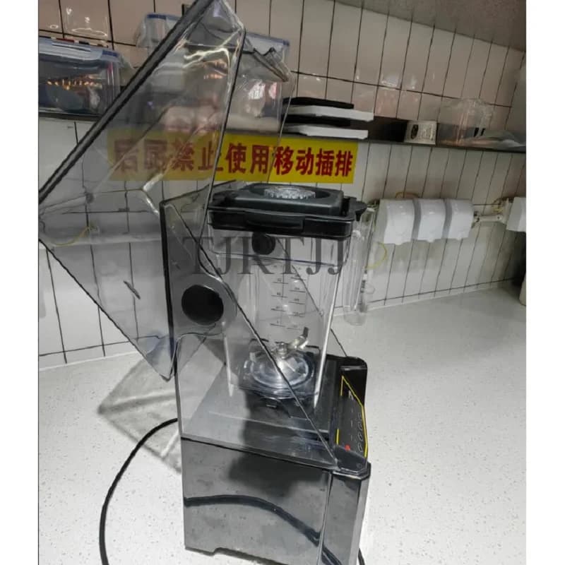 2600W Commercial Blender Fruit Mixer Juicer Food Processor Smoothies Maker Blender High Power Sand Ice Machine Crusher 220V