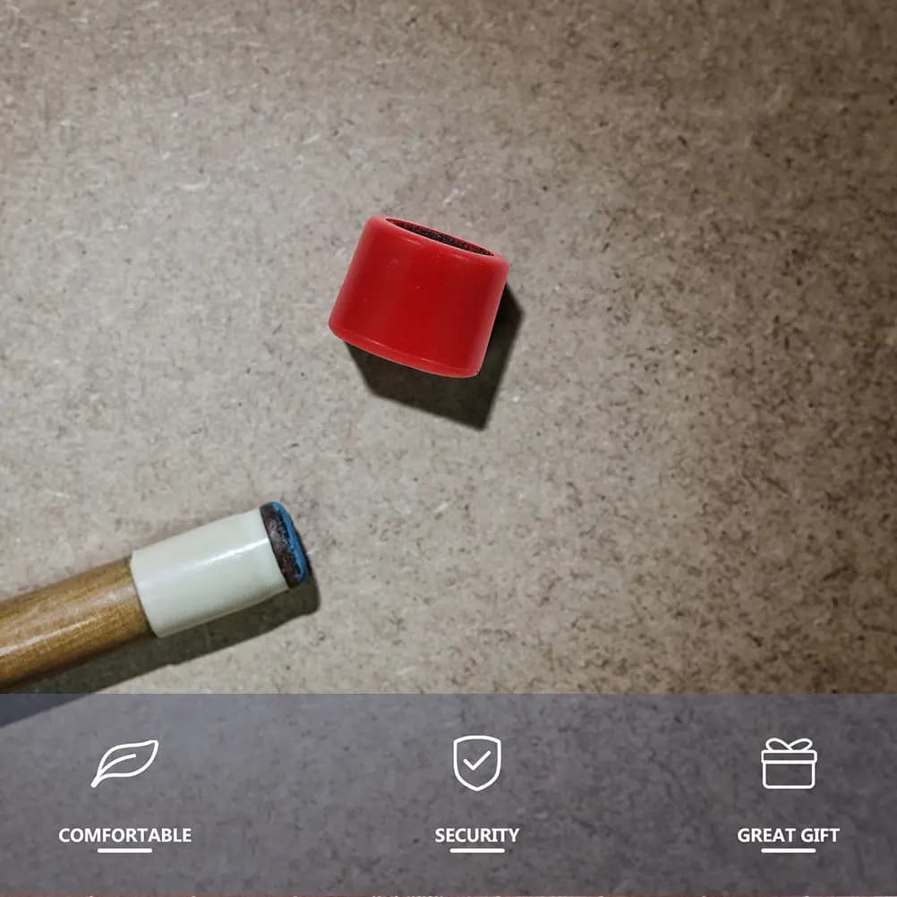 Set di 6 Modellatori per Punte di Stecche da Biliardo, Levigatore Portatile in Plastica a Doppia Faccia per Riparazione e Manutenzione di Punte da Pool e Snooker