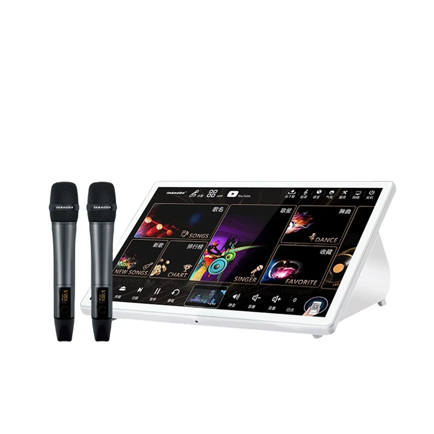 Ultimo Desktop 15.6 5in1 8T Lettore Karaoke Professionale Durevole utilizzando la Macchina Karaoke Home Theater Sistema Karaoke KTV